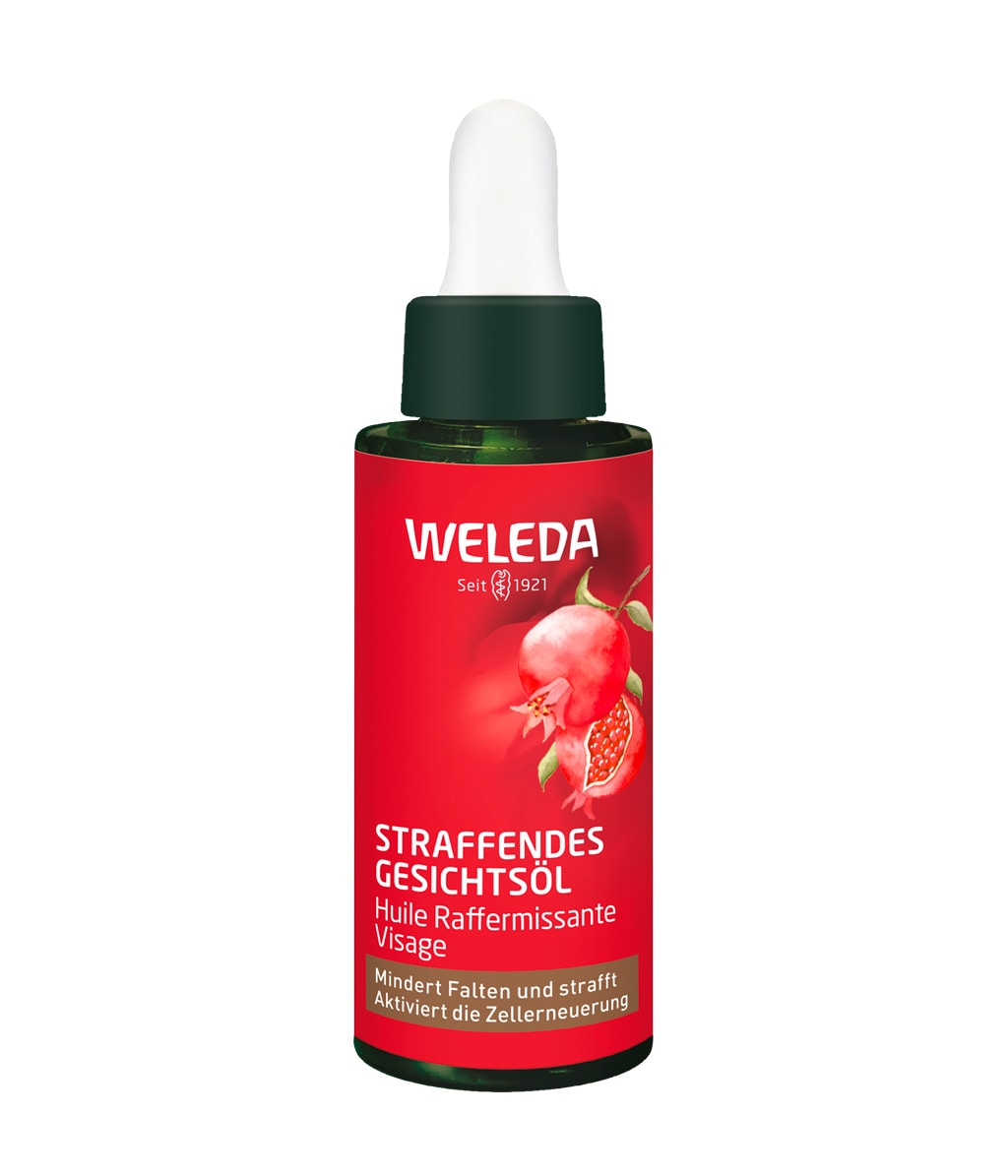 Масло для лица Weleda Pomegranate, укрепляющее, антивозрастное, 30 мл — фото 3