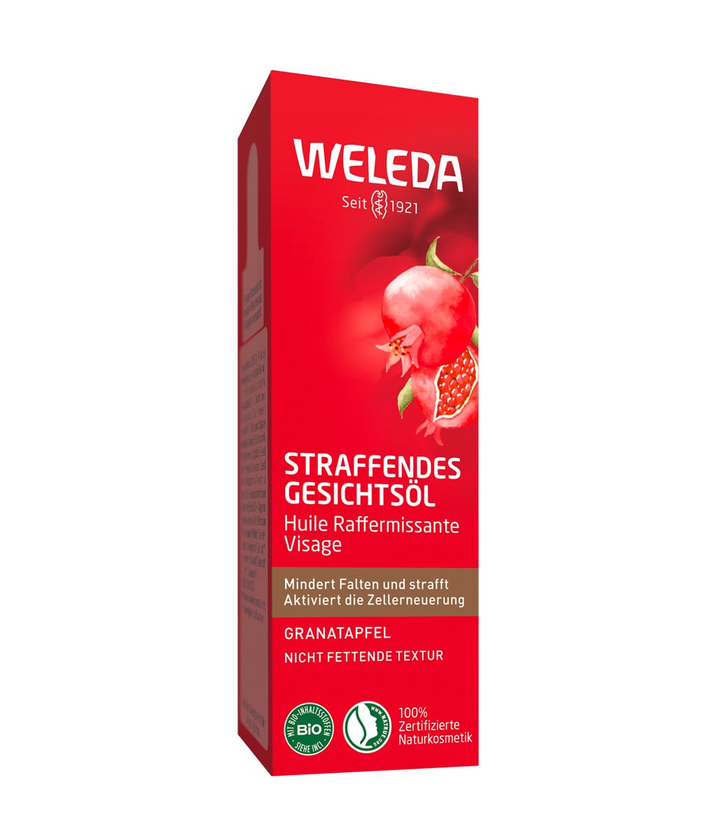 Масло для лица Weleda Pomegranate, укрепляющее, антивозрастное, 30 мл — фото 2