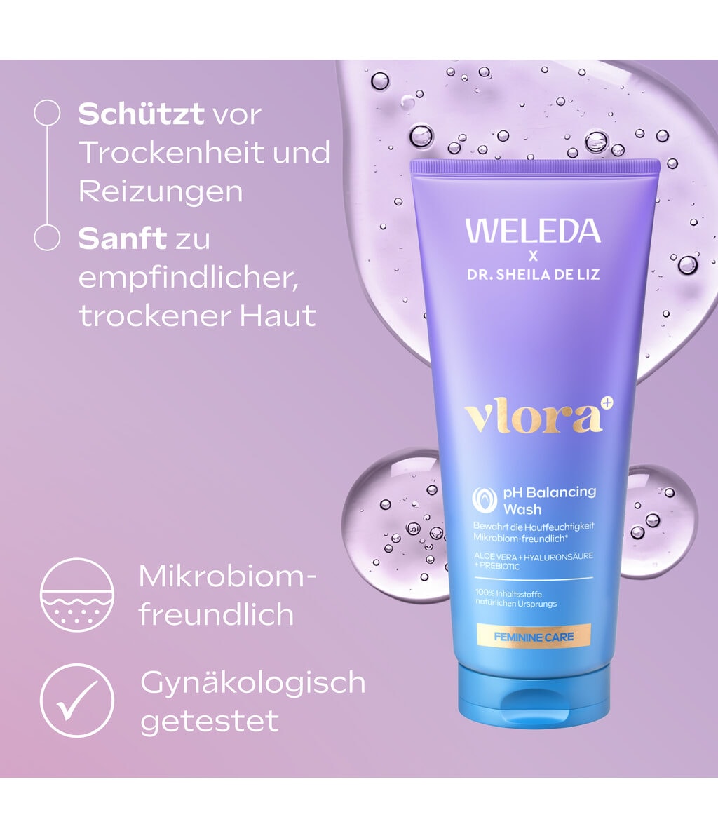 Гель для интимной гигиены Weleda Intimate Care pH Balancing, для чувствительной кожи, 200 мл — фото 5