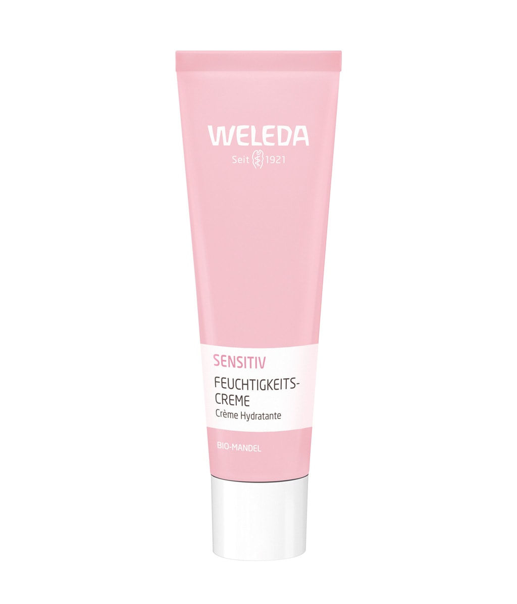 Крем для лица Weleda Almond Sensitive Face Cream успокаивающий, без отдушки, для чувствительной кожи, 30 мл