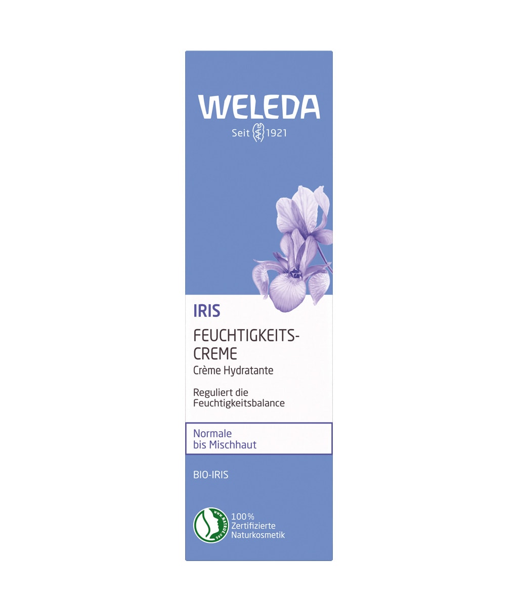 Крем для лица Weleda Iris увлажняющий, для нормальной и комбинированной кожи, 30 мл — фото 2