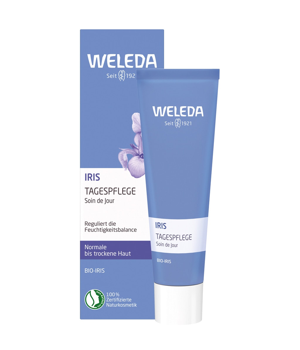 Дневной крем для лица Weleda Iris увлажняющий, для нормальной и сухой кожи, 30 мл — фото 4