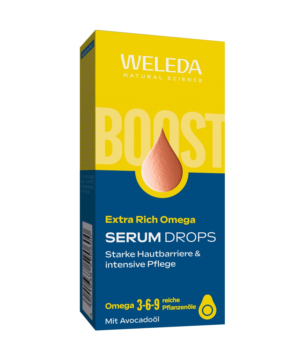 Сыворотка для лица Weleda Extra Rich Omega Serum Drops, с омега-кислотами, успокаивающая, 30 мл — фото 3