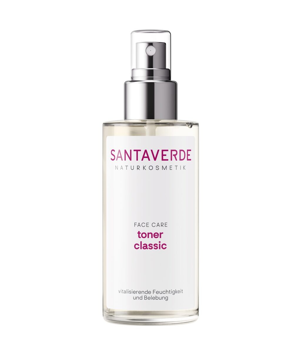 Тоник-спрей для лица Santaverde Aloe Vera Classic Toner увлажняющий, с соком алоэ, 100 мл