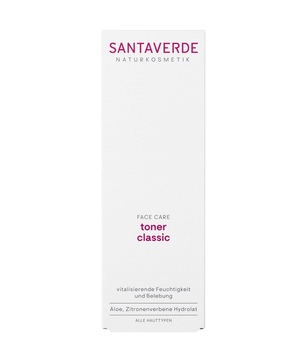 Тоник-спрей для лица Santaverde Aloe Vera Classic Toner увлажняющий, с соком алоэ, 100 мл — фото 2