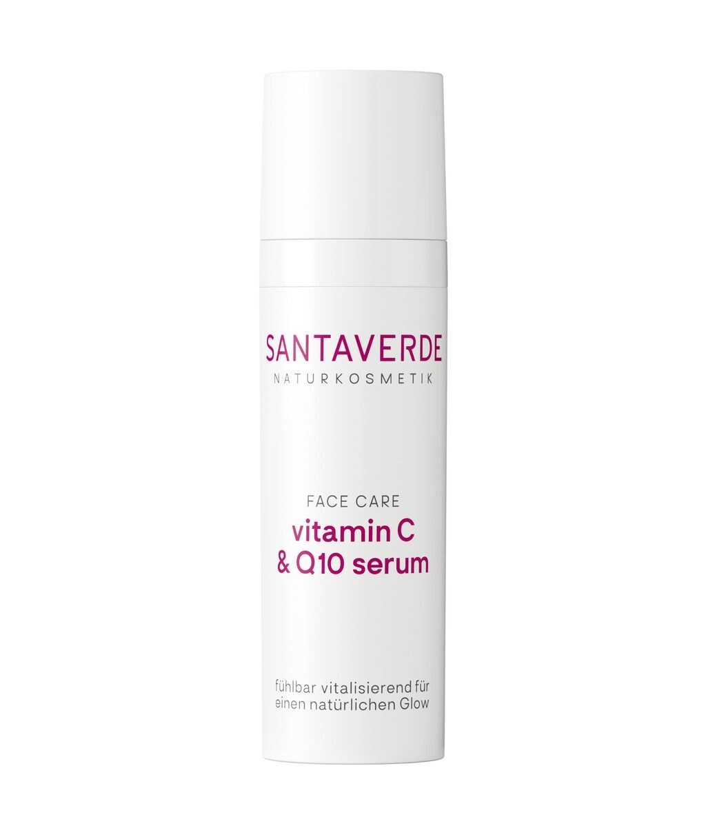 Сыворотка для лица Santaverde Vitamin C & Q10 Serum, ревитализирующая, для зрелой кожи с пигментацией, 30 мл