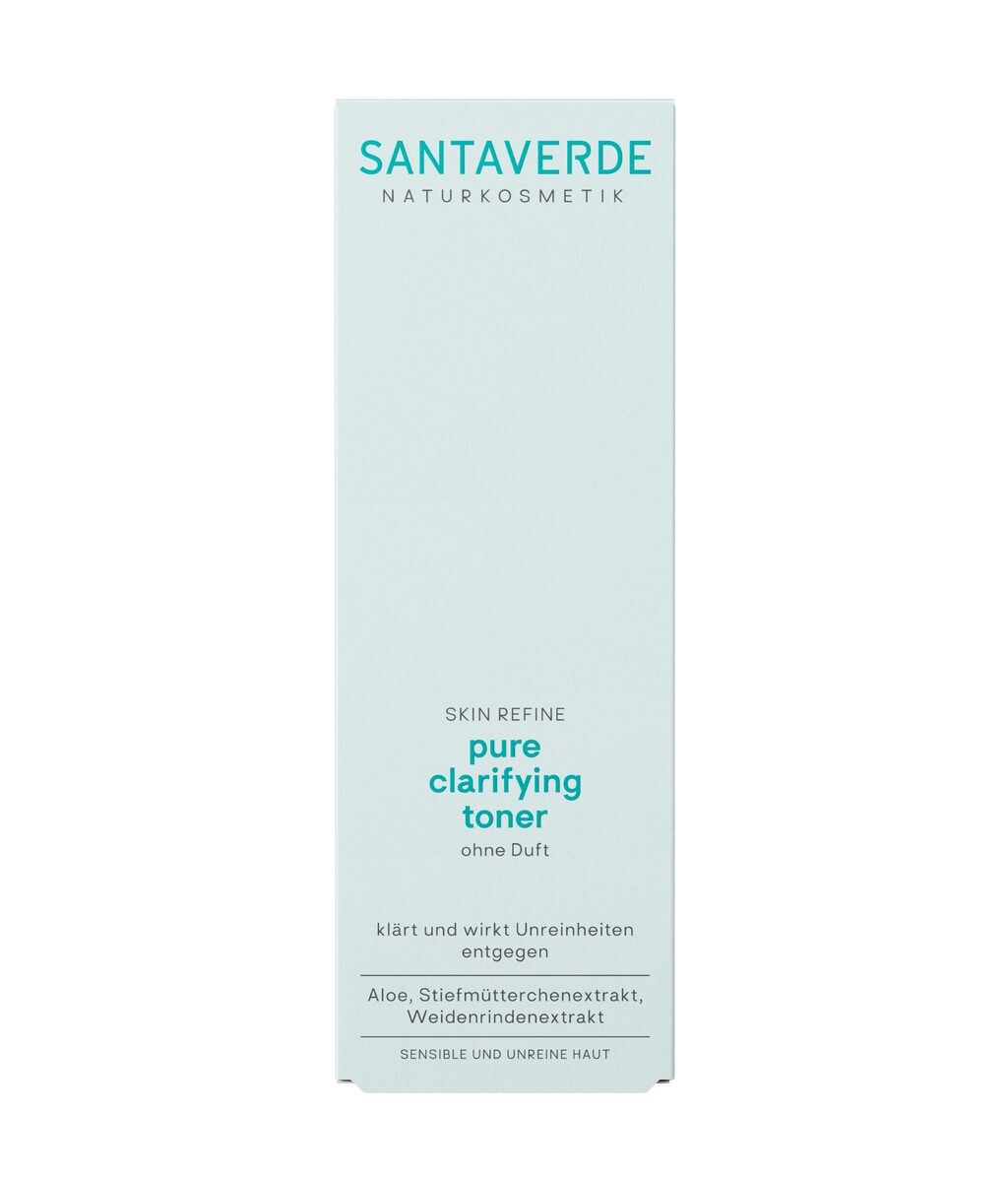 Тоник-спрей для лица Santaverde Pure Clarifying Toner без отдушки, с соком алоэ, для чувствительной кожи, 100 мл — фото 2