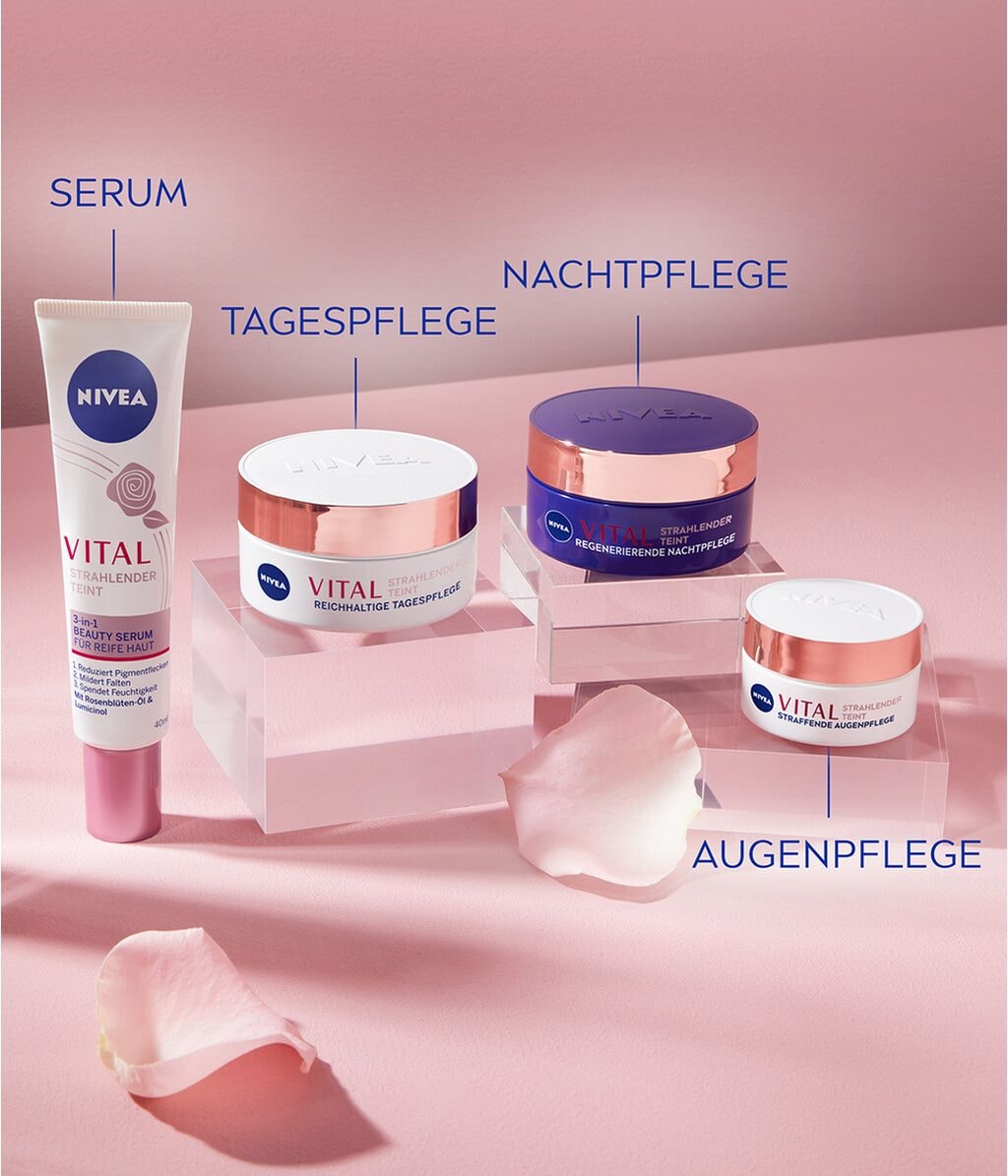 Дневной крем для лица Nivea Vital Radiant Complexion питательный, для зрелой кожи, 50 мл — фото 6