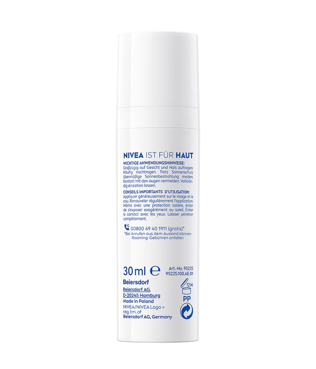 Солнцезащитная сыворотка-праймер для лица Nivea Sun 2in1 Primer Daily UV Serum, SPF 50+, 30 мл — фото 4