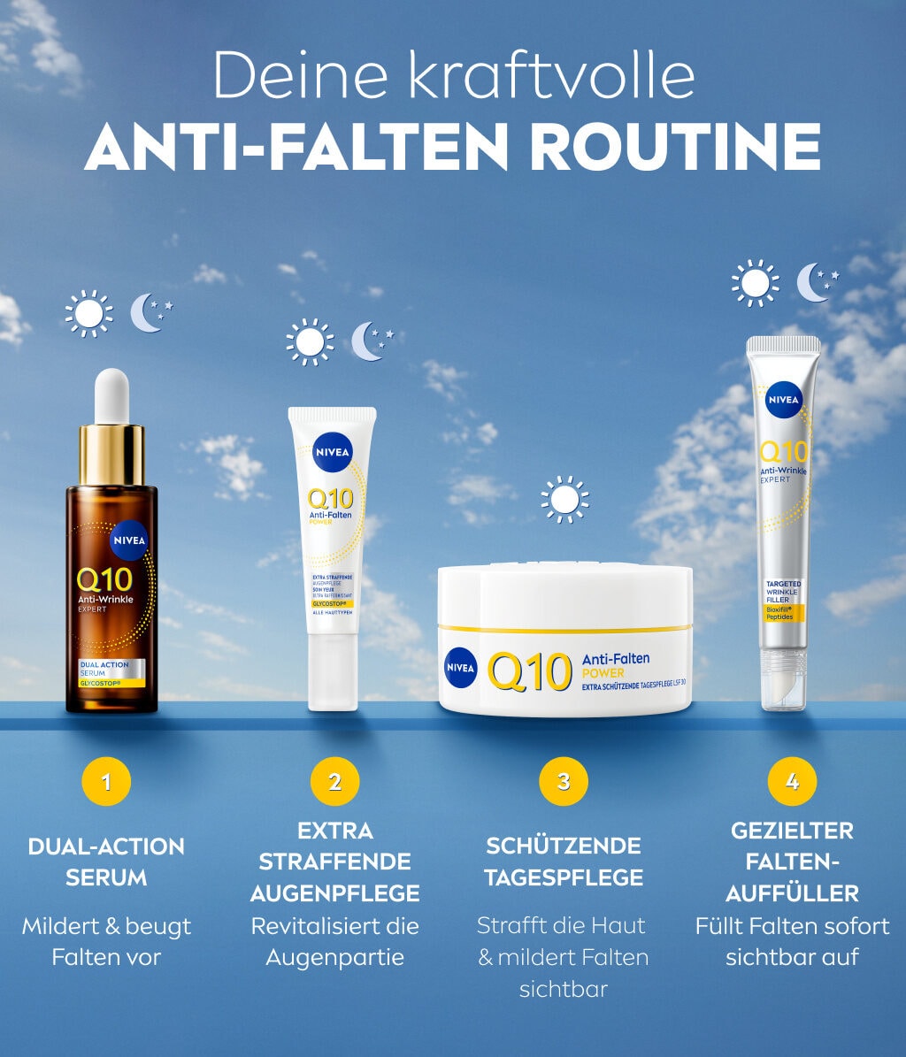 Сыворотка для кожи вокруг глаз Nivea Q10 Anti-Wrinkle Power, против морщин и отёчности, 15 мл — фото 6