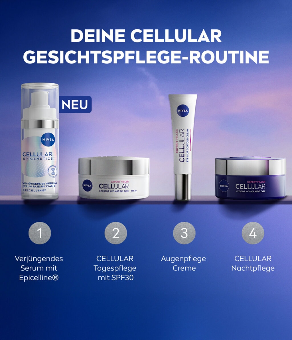 Сыворотка для лица Nivea Cellular Epigenetics Epicelline, антивозрастная, восстанавливающая, 30 мл — фото 5