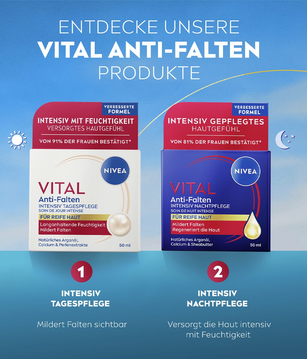 Дневной крем для лица Nivea Vital против морщин, с солнцезащитным фильтром, для зрелой кожи, 50 мл — фото 6