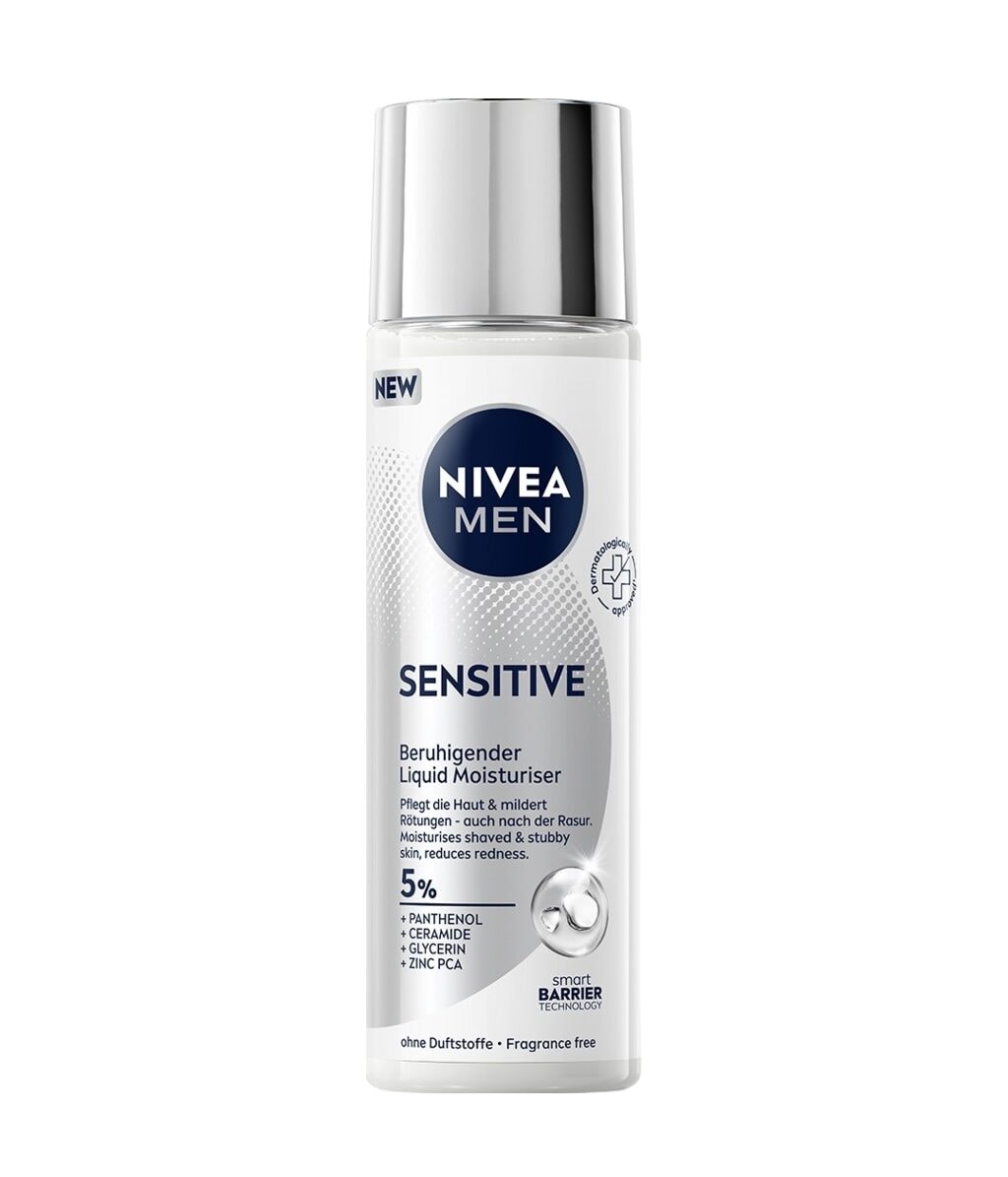 Мужской крем для лица Nivea Men Sensitive жидкий, успокаивающий, для чувствительной кожи, 100 мл