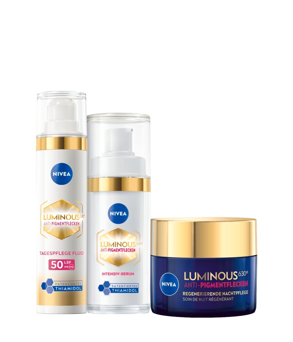Набор Nivea Luminous630: дневной и ночной уход и интенсивная сыворотка, против пигментных пятен, 1 шт — фото 3