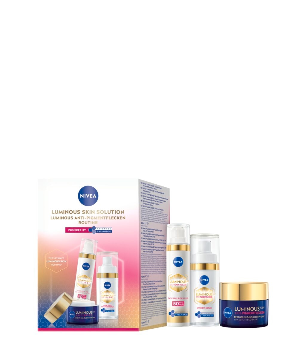 Набор Nivea Luminous630: дневной и ночной уход и интенсивная сыворотка, против пигментных пятен, 1 шт — фото 4