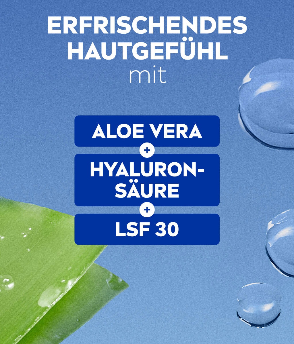 Дневной крем для лица Nivea освежающий, увлажняющий, SPF 30, для нормальной кожи, 50 мл — фото 4