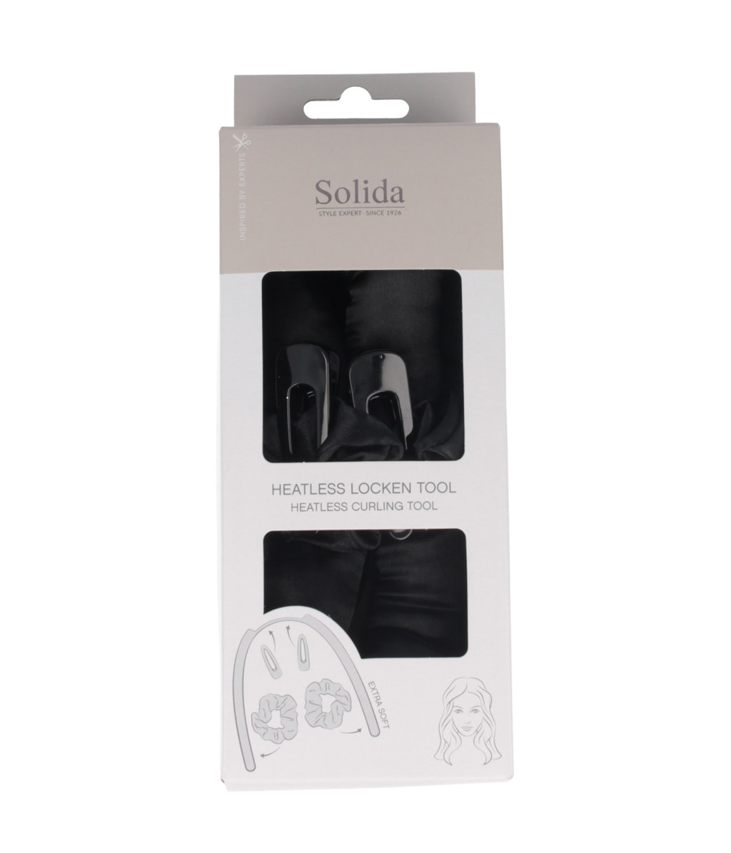 Бигуди для завивки без нагрева Solida Curling tool, 2 резинки и зажимы