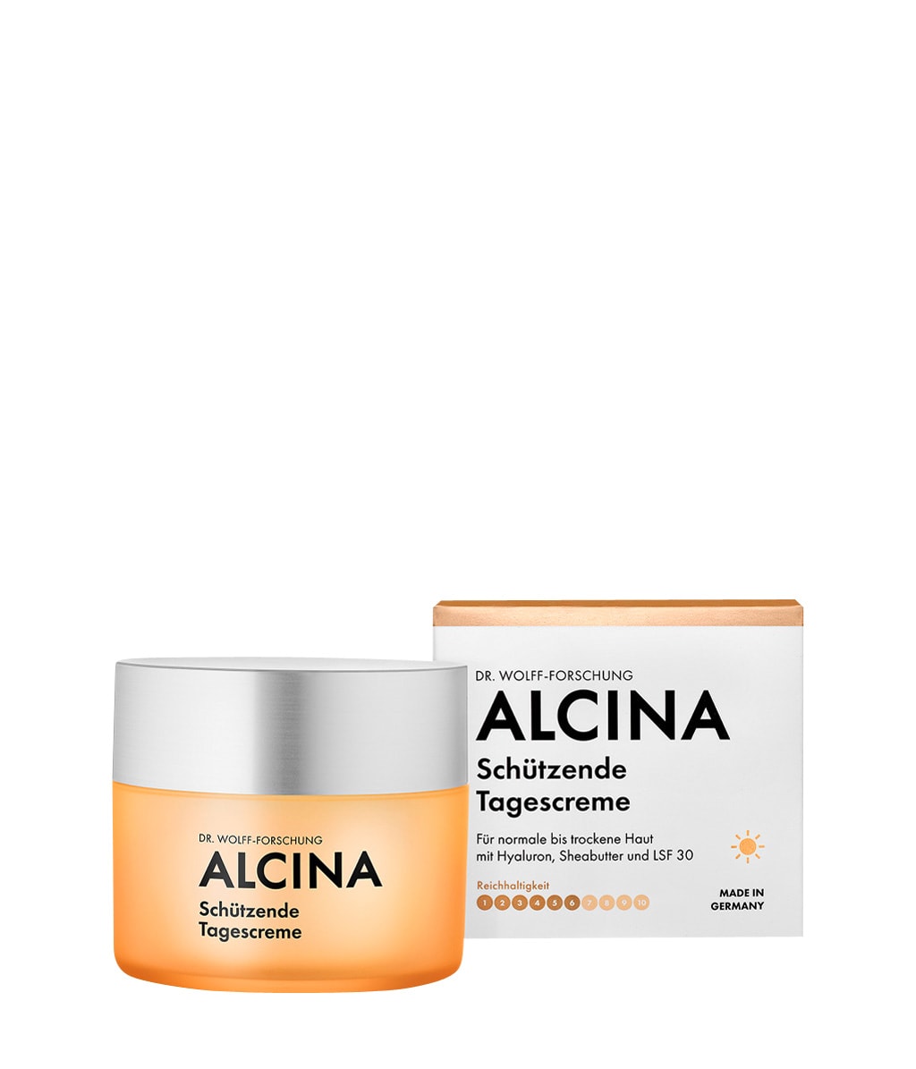 Дневной крем для лица Alcina защитный, SPF 30, для чувствительной и зрелой кожи, 50 мл — фото 4