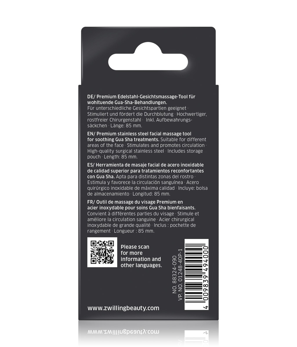 Produktbild 3 von 6, Zwilling Premium Edelstahl Gesichtsmassager Gesicht Roll-On