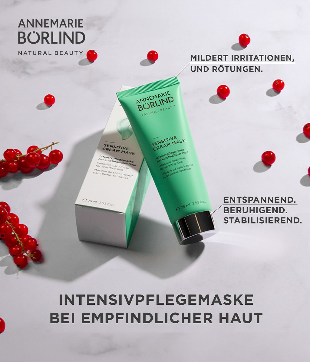 Кремовая маска для лица Annemarie Borlind Beauty Masks Sensitive Cream Mask успокаивающая, для чувствительной кожи, 75 мл — фото 4