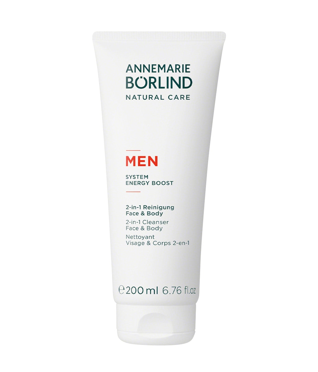 Гель для умывания мужской Annemarie Borlind Men 2-in-1 Cleansing с растительным таурином, 200 мл