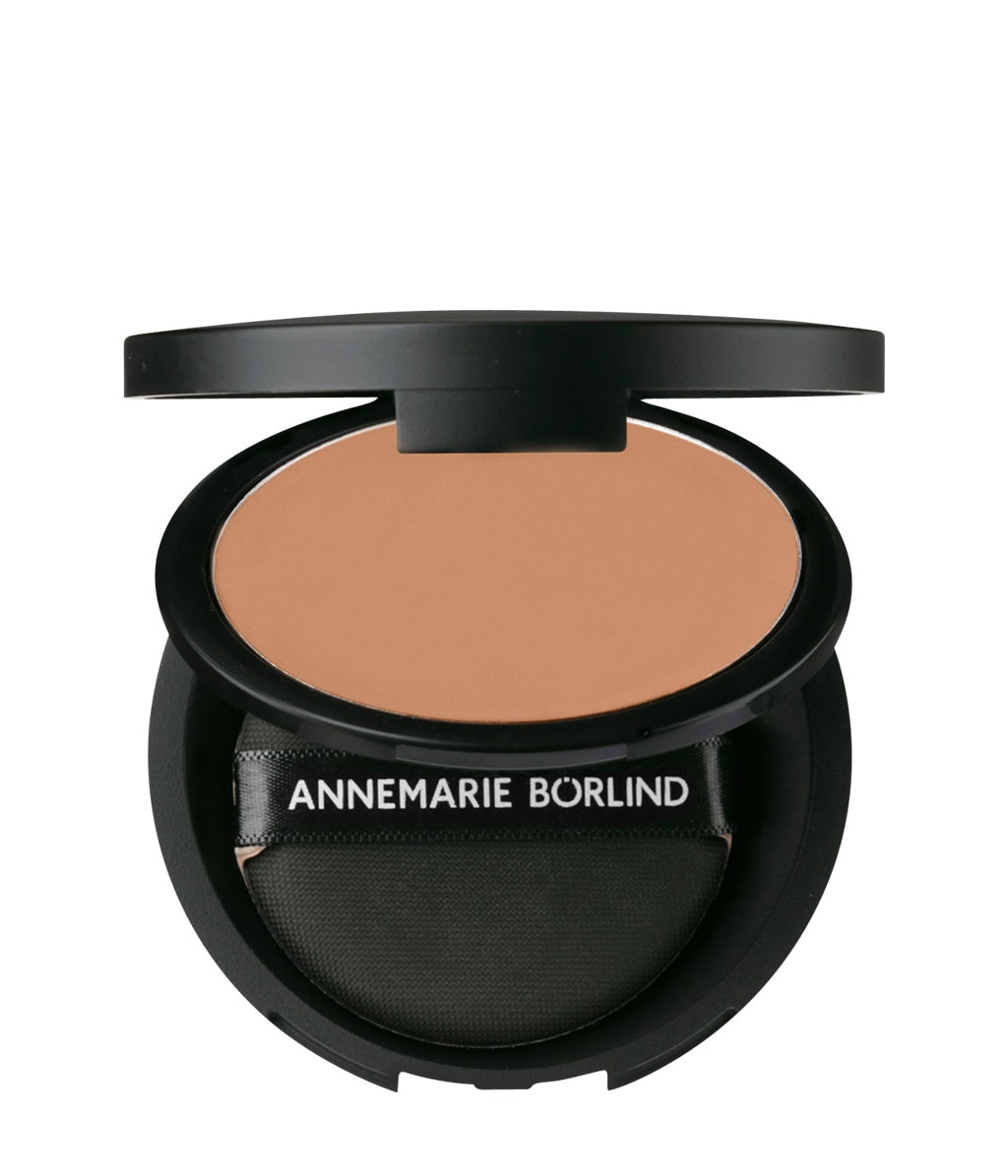 Компактная тональная основа Annemarie Borlind Compact Make-up натуральный финиш, оттенок ALMOND