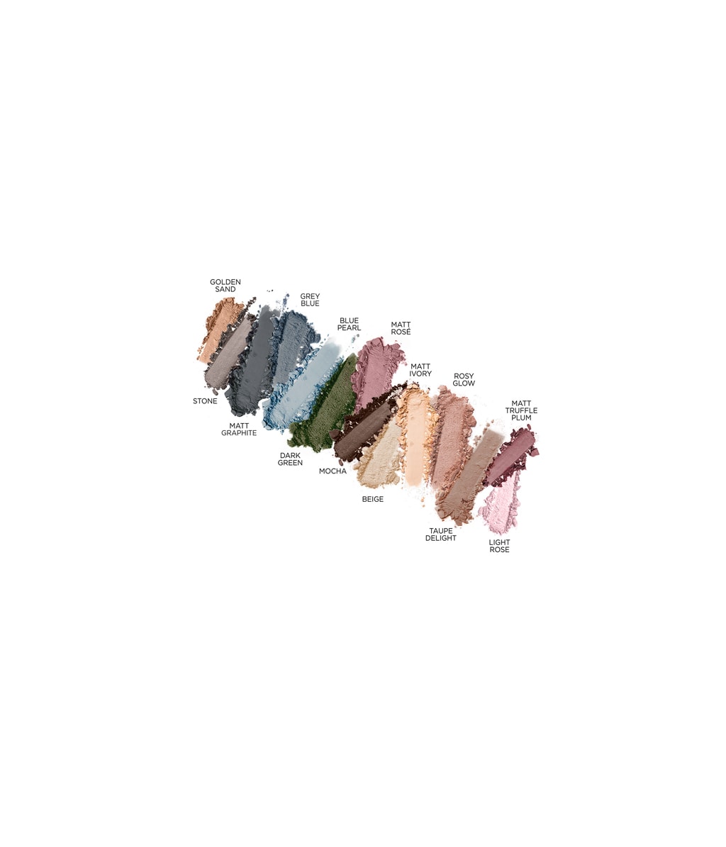 Тени для век Annemarie Borlind Powder Eye Shadow, матовые, оттенок Matt Rose, 2 г — фото 2