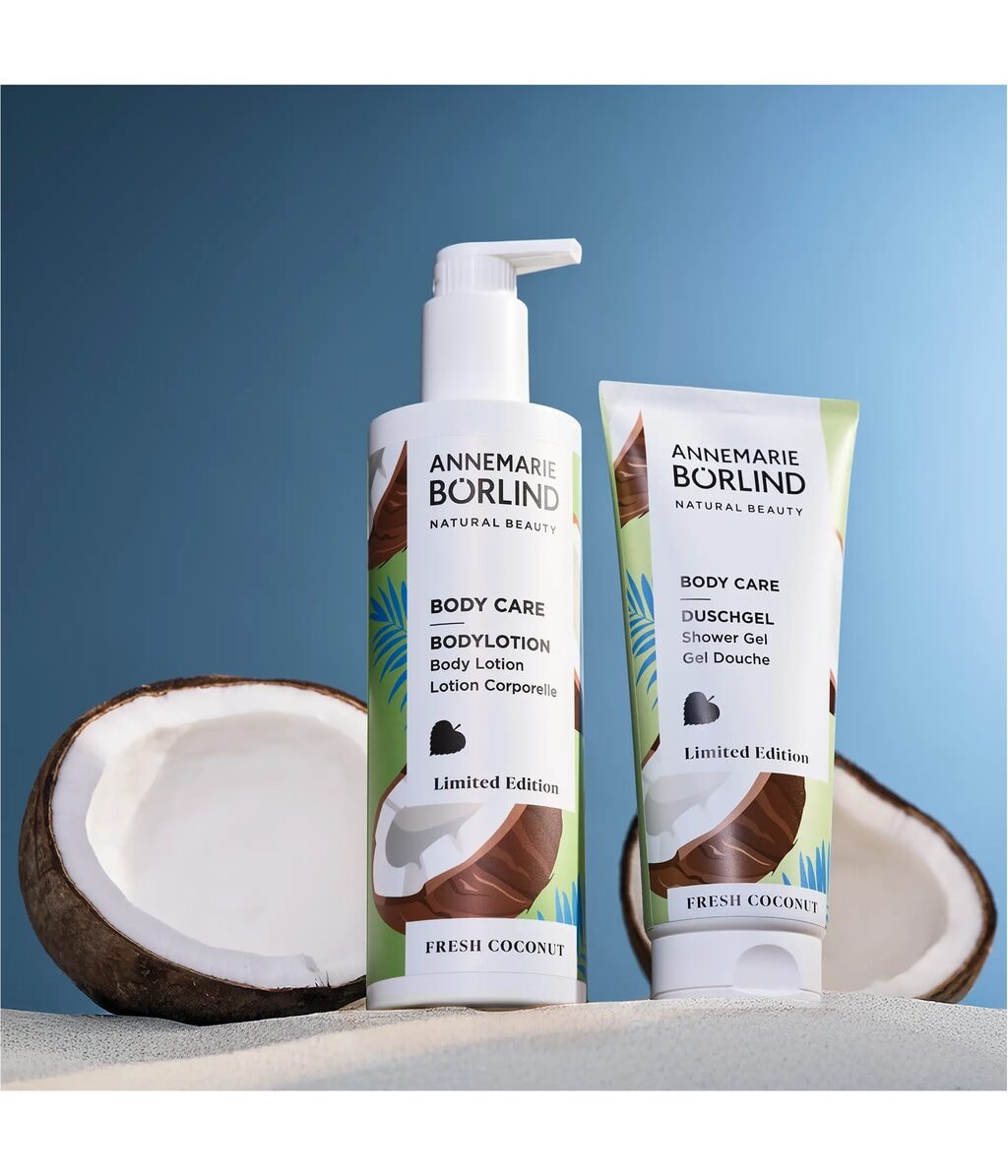 Гель для душа Annemarie Borlind Body Care Fresh Coconut, аромат свежего кокоса, 200 мл — фото 2