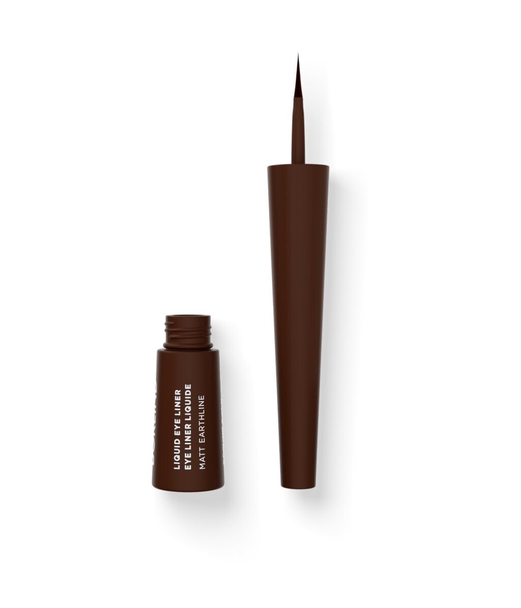 Подводка для глаз Annemarie Borlind Liquid Eye Liner жидкая, матовая, оттенок Matt Earthline, 3 мл — фото 4