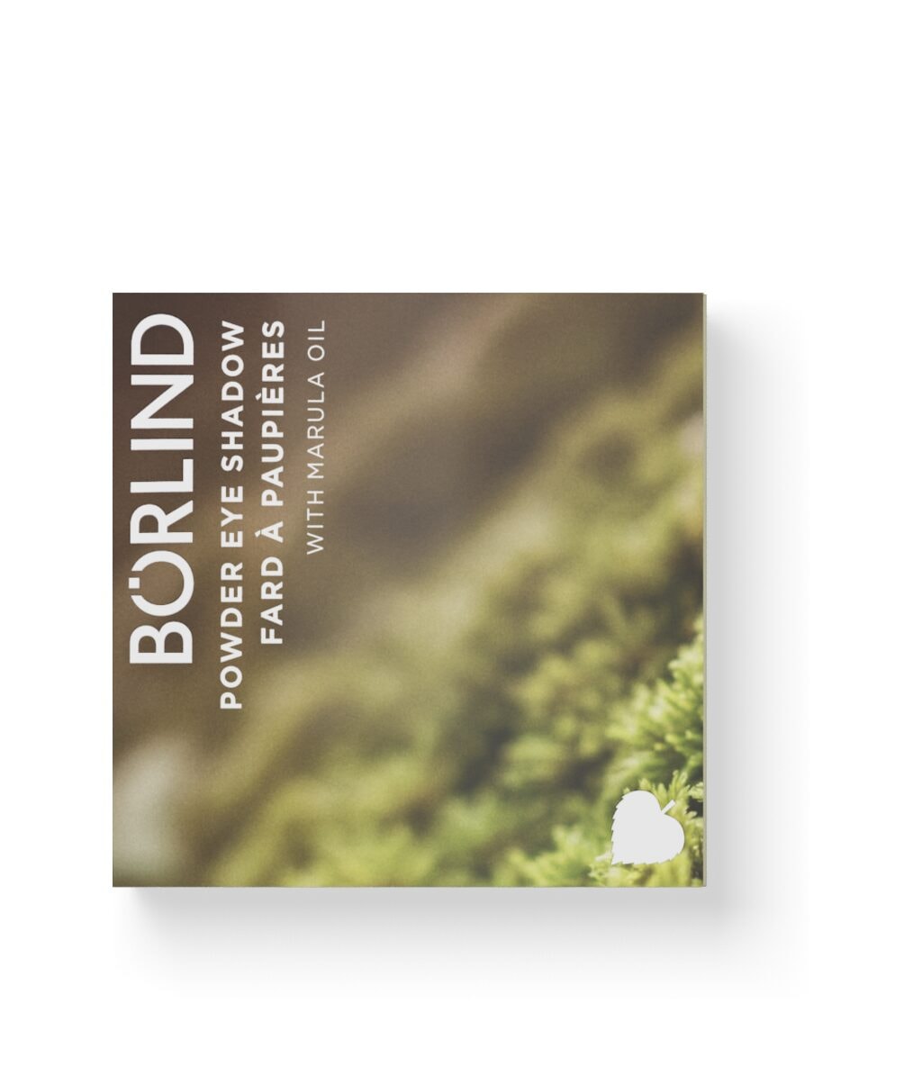 Тени для век Annemarie Borlind Duo Eye Shadow двойные, оттенок Shimmering Moss и Grounded Brown, 2 г — фото 2