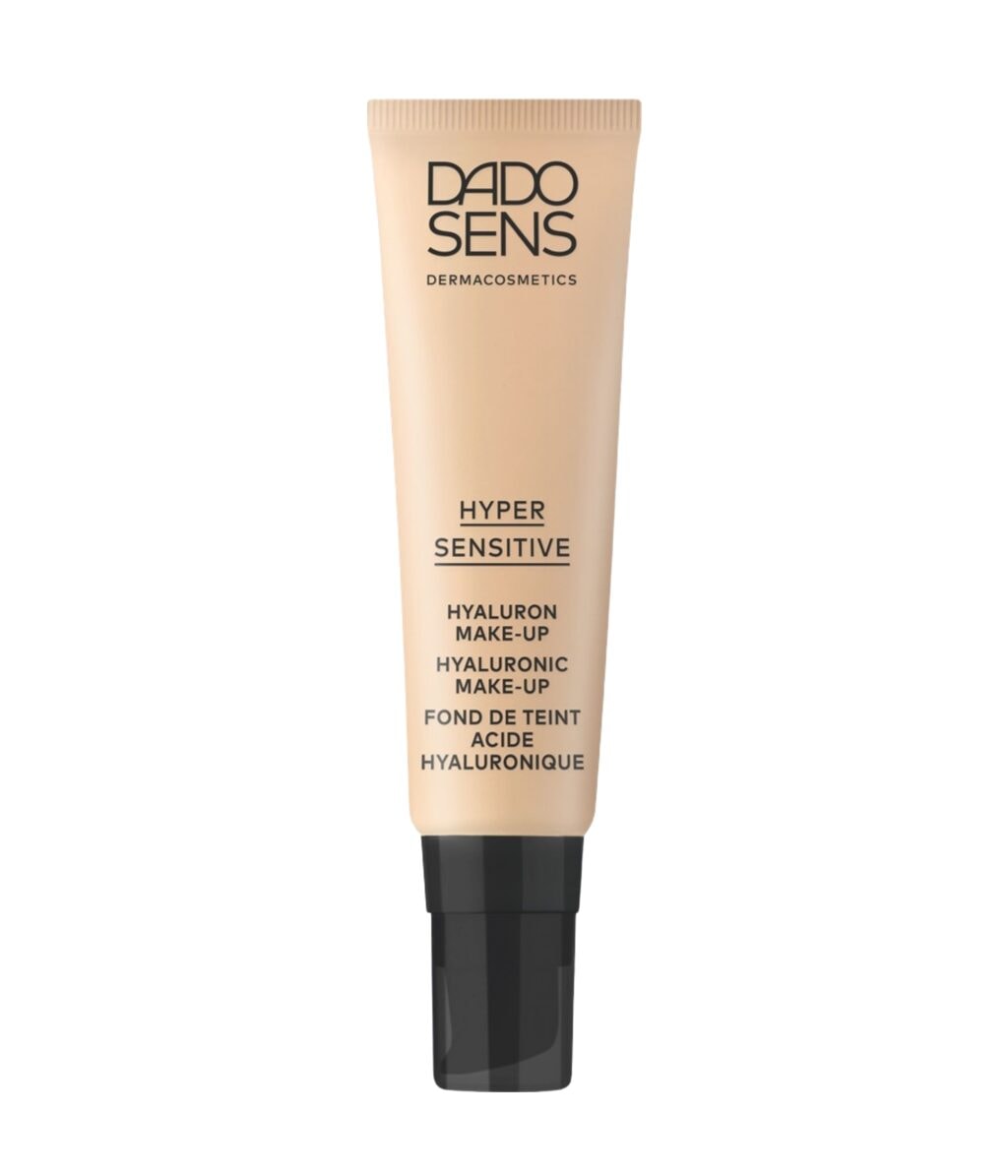 Тональная основа Dado Sens Hypersensitive Hyaluron для чувствительной кожи, кроющая, оттенок HAZEL