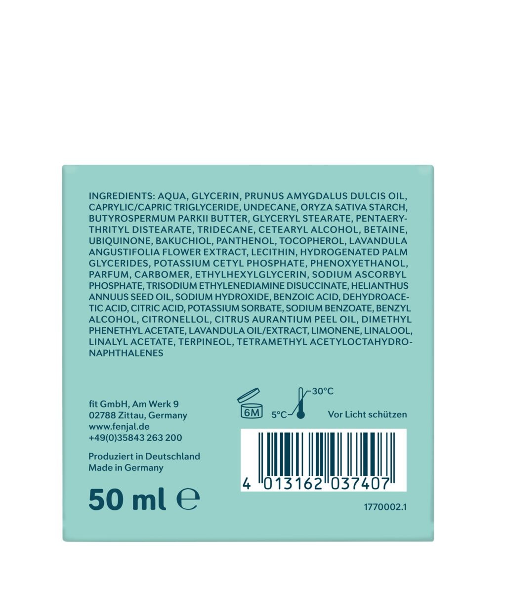 Ночной крем для лица fenjal Better Skin, с бакучиолом и коэнзимом Q10, 50 мл — фото 5