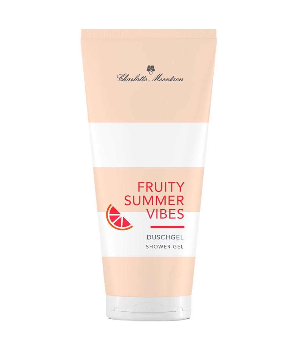 Гель для душа Charlotte Meentzen Fruity Summer Vibes, освежающий, 200 мл