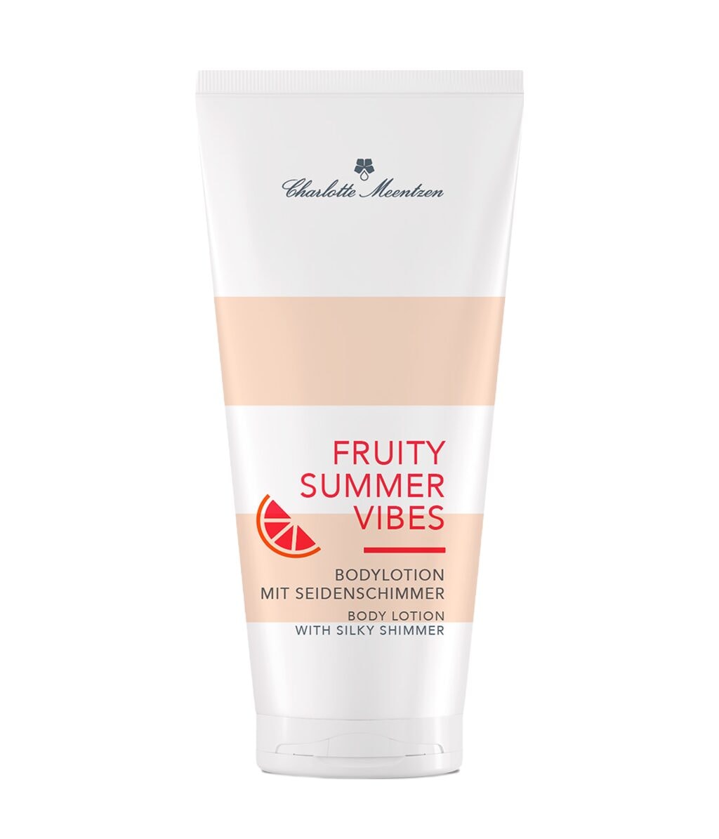 Лосьон для тела Charlotte Meentzen Fruity Summer Vibes, увлажняющий, фруктовый аромат, 200 мл