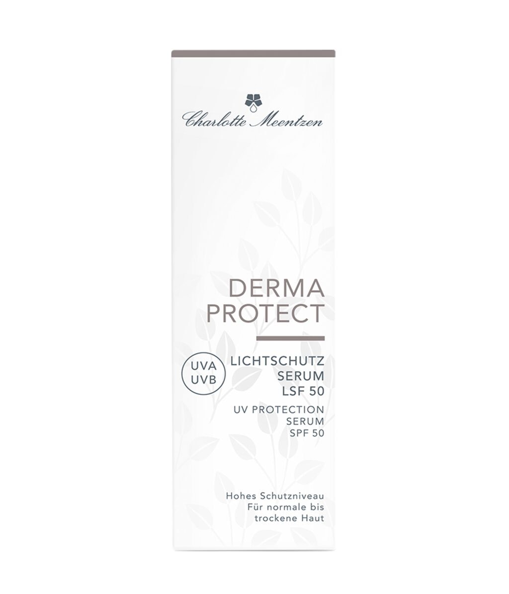 Солнцезащитная сыворотка для лица Charlotte Meentzen Derma Protect SPF 50, для нормальной и сухой кожи, 30 мл — фото 2
