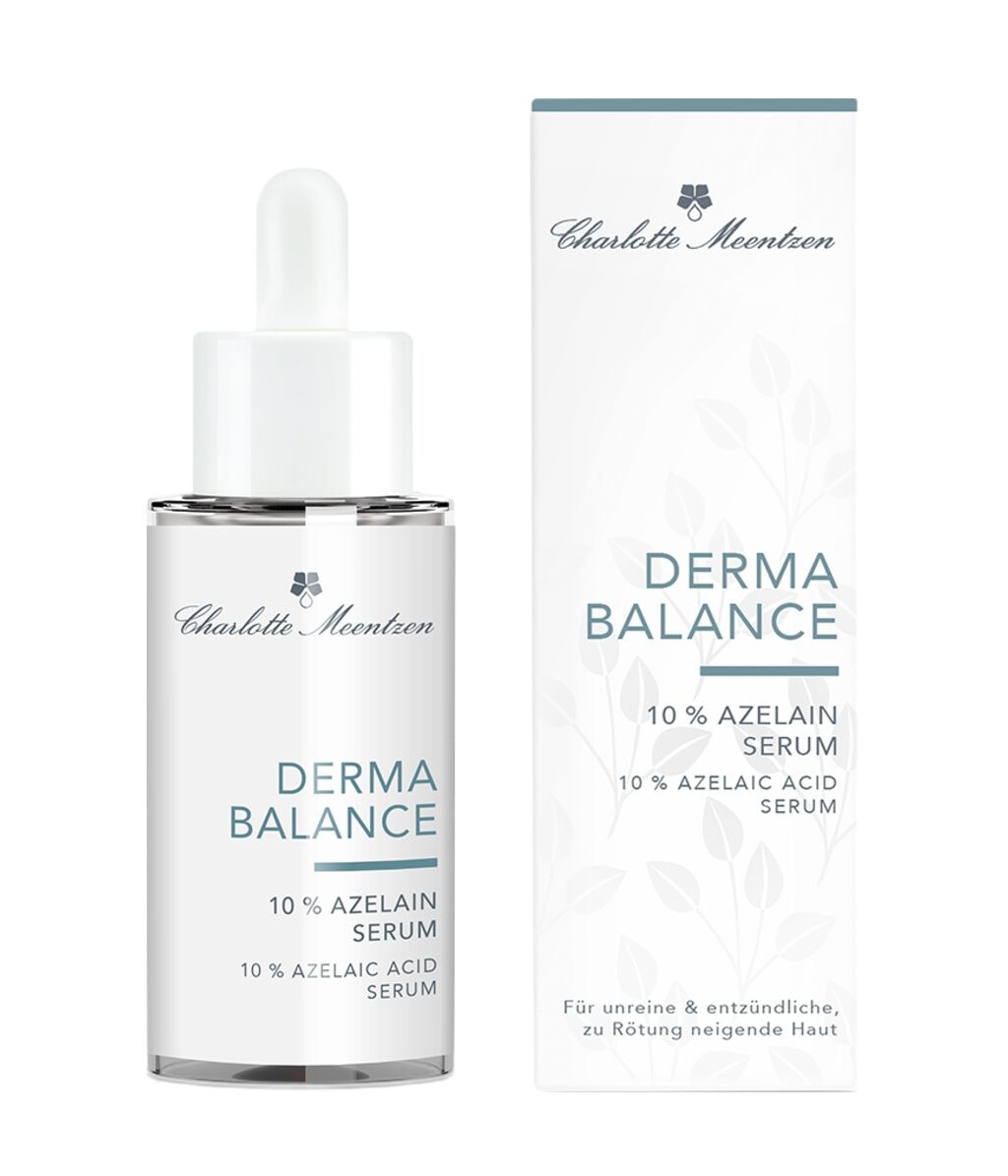 Сыворотка для лица Charlotte Meentzen Derma Balance 10% Azelain Serum, успокаивающая, для проблемной кожи, 50 мл — фото 3