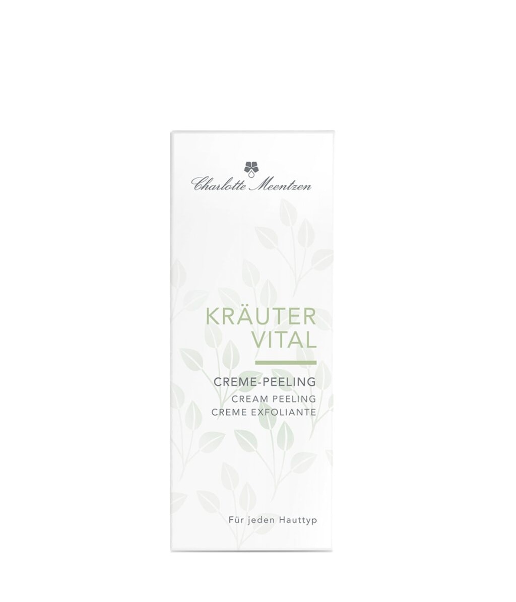 Кремовый пилинг для лица Charlotte Meentzen Kräuter Vital Creme-Peeling с гамамелисом, разглаживающий, 50 мл — фото 2