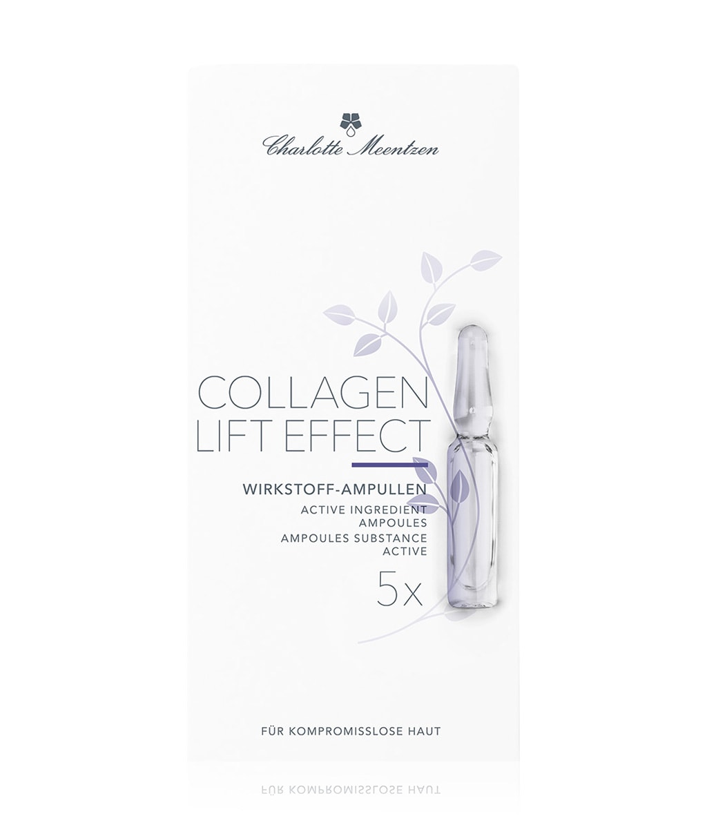 Ампула для лица Charlotte Meentzen Collagen Lift Effect антивозрастная, для зрелой и сухой кожи, 1 шт