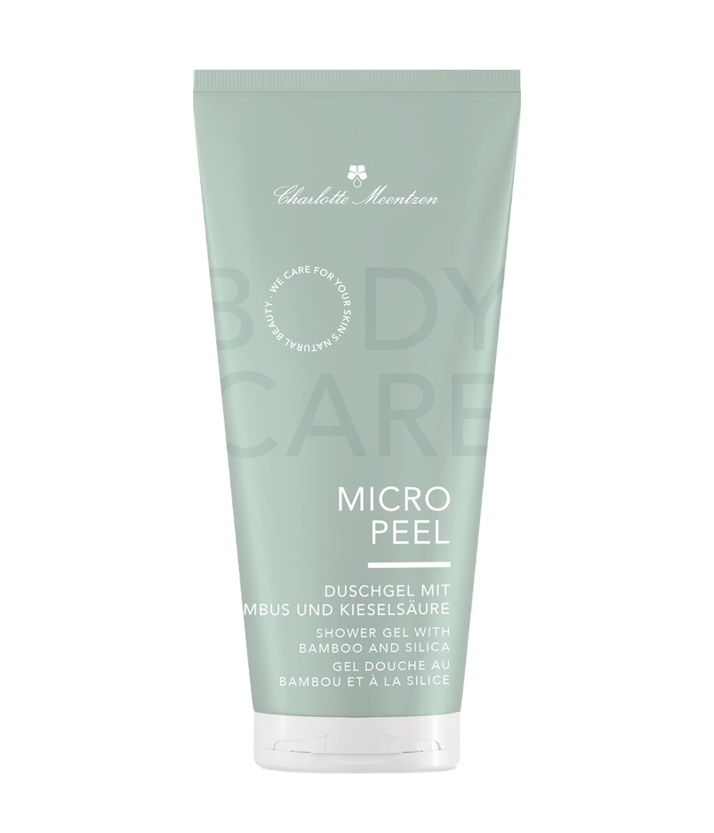 Гель для душа Charlotte Meentzen Body Care Micro Peel, отшелушивающий