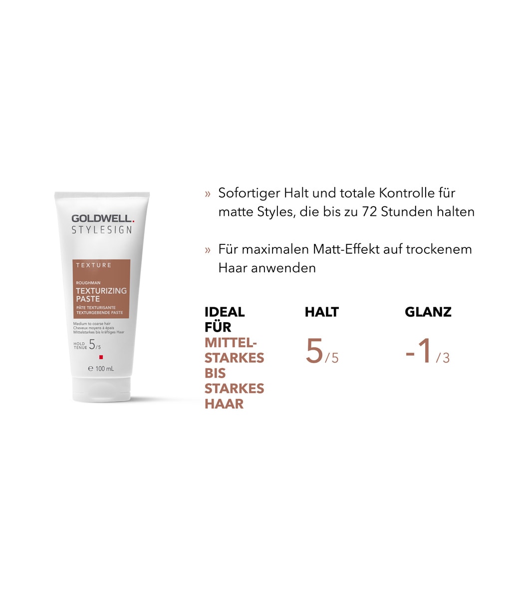 Воск для волос Goldwell StyleSign Texture Roughman, для текстуры и контроля, 50 мл — фото 2
