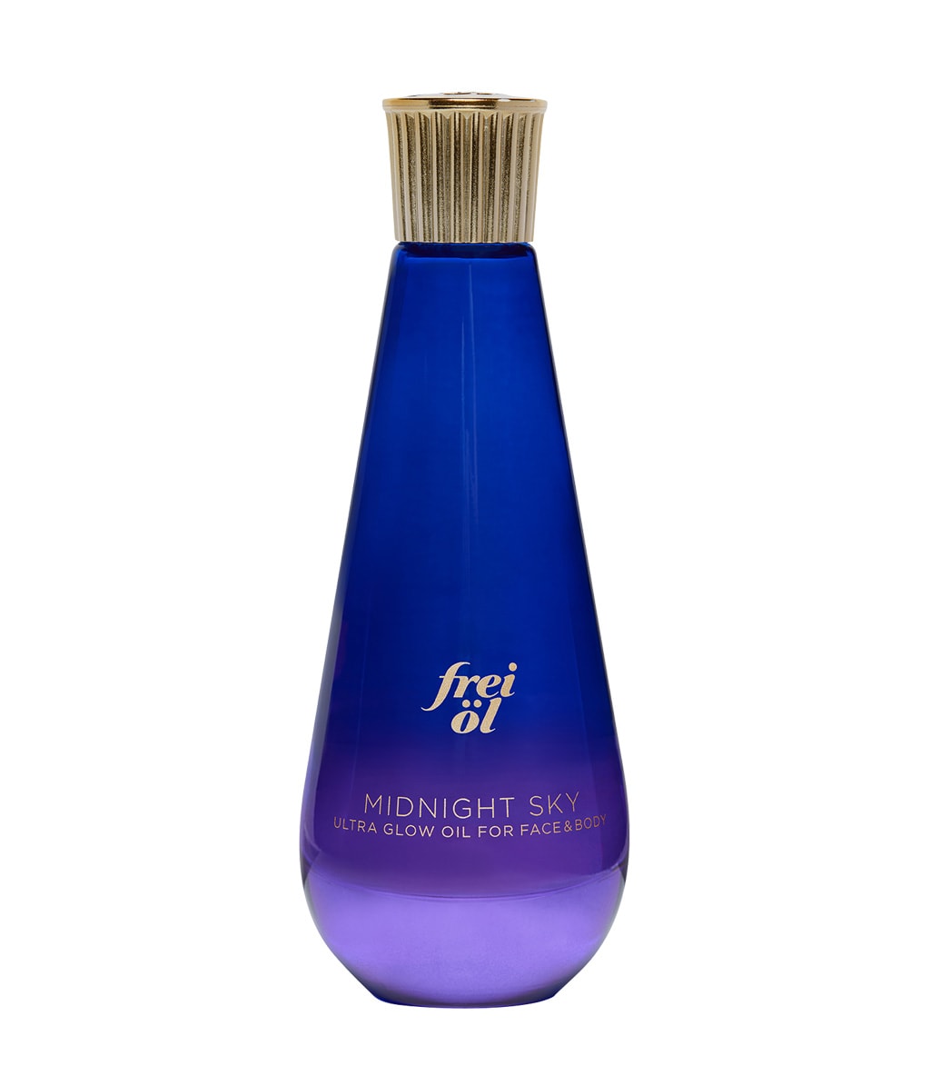 Масло для лица и тела frei ol Ultra Glow Midnight Sky, с бакучиолом, придаёт сияние, 100 мл