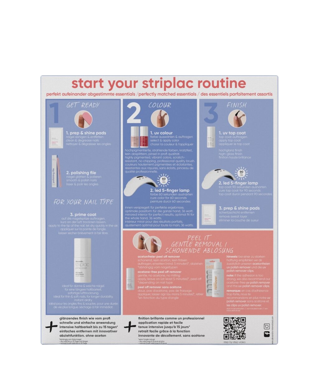 Produktbild 2 von 6, Alessandro Striplac UV Starter Set Gel Nagellack