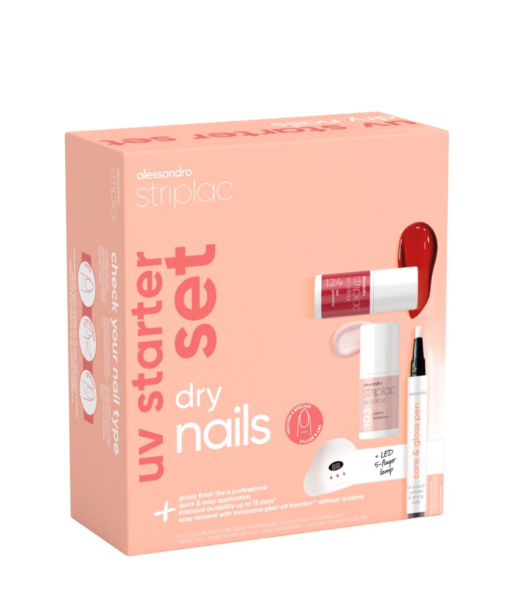 Produktbild 1 von 6, Alessandro Striplac UV Starter Set Gel Nagellack