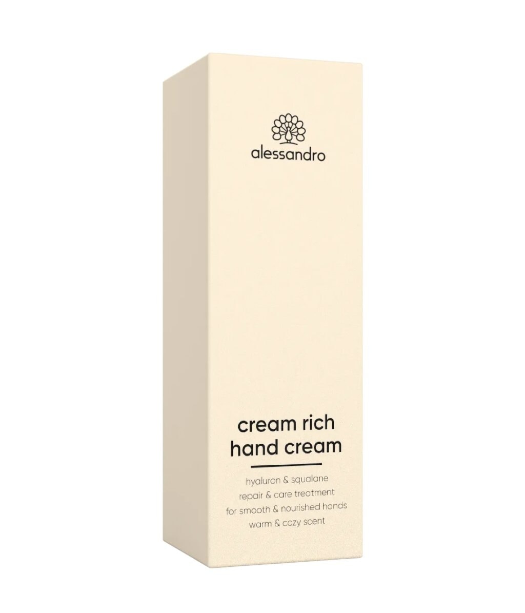 Крем для рук Alessandro Spa Cream Rich, восстанавливающий, для зрелой кожи, 75 мл — фото 2