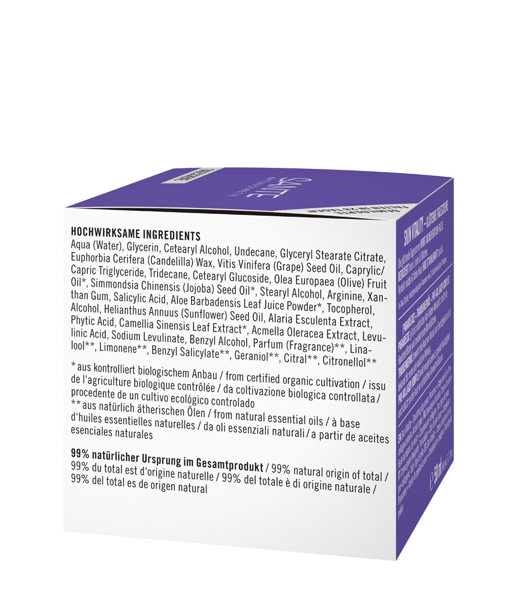Дневной крем для лица Sante Skin Vitality Smoothing Day Cream разглаживающий, 50 мл — фото 5