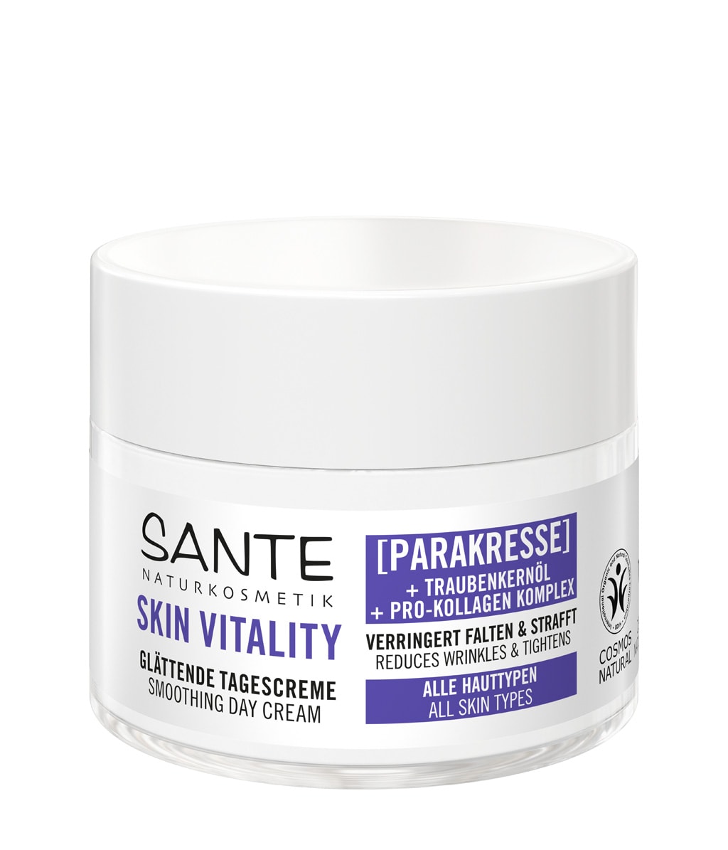 Дневной крем для лица Sante Skin Vitality Smoothing Day Cream разглаживающий, 50 мл