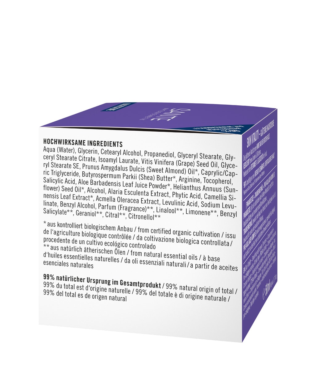 Ночной крем для лица Sante Skin Vitality Smoothing Night Cream разглаживающий, 50 мл — фото 5