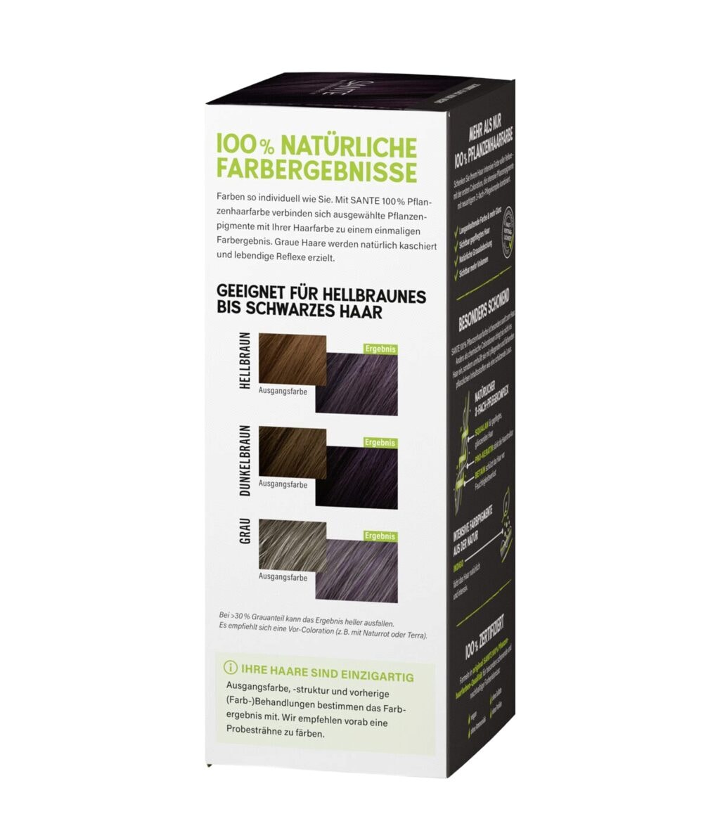 Растительная краска для волос Sante Plant Hair Colour, оттенок 05, 100 г — фото 5