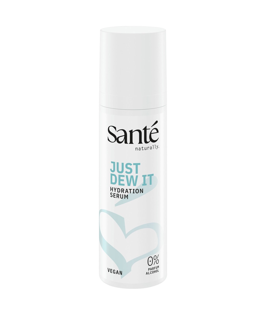 Сыворотка для лица Sante Just Dew It Serum, увлажняющая, укрепляет барьер кожи, 30 мл — фото 2