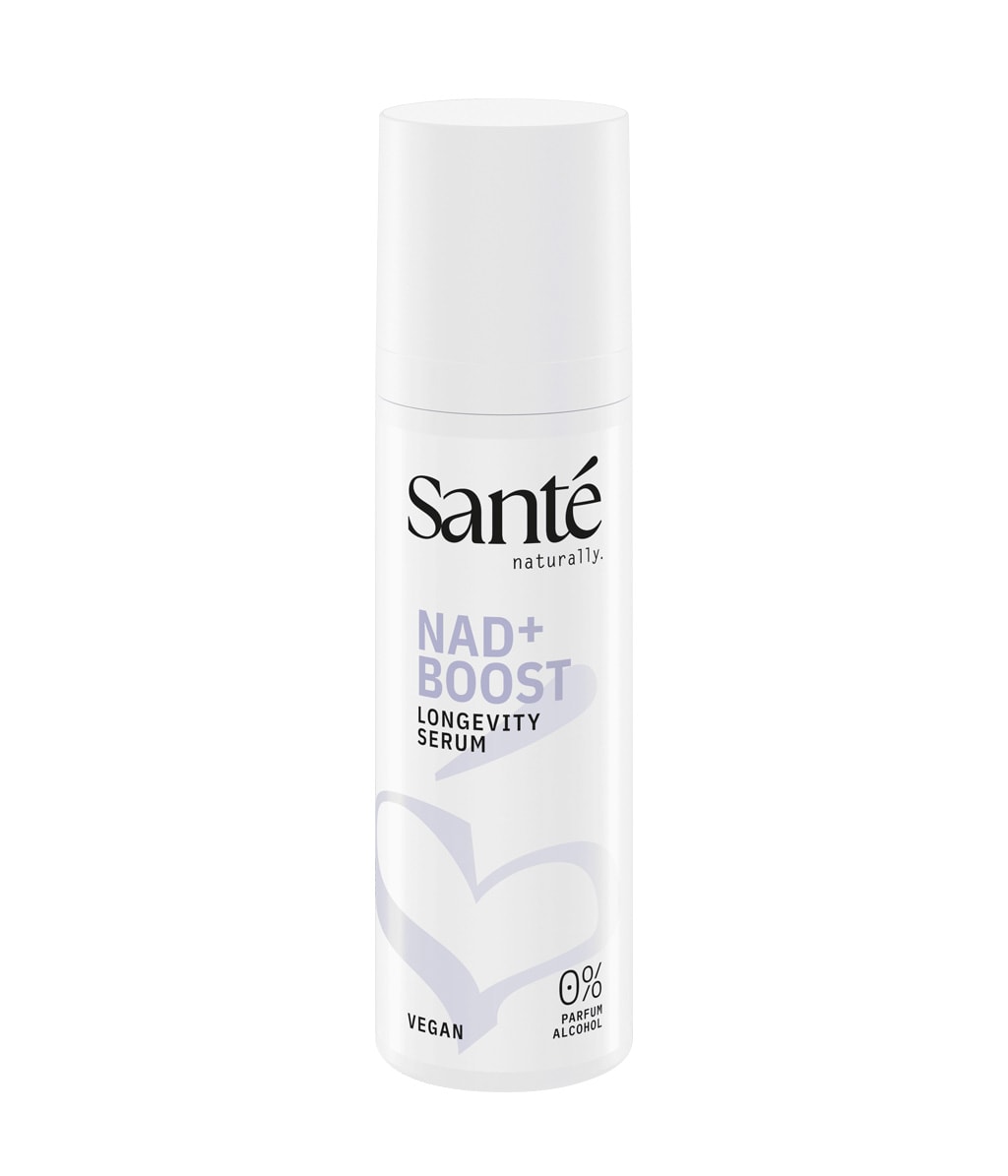Сыворотка для лица Sante NAD+ Boost Longevity Serum, с бакучиолом, восстанавливающая, 30 мл — фото 2